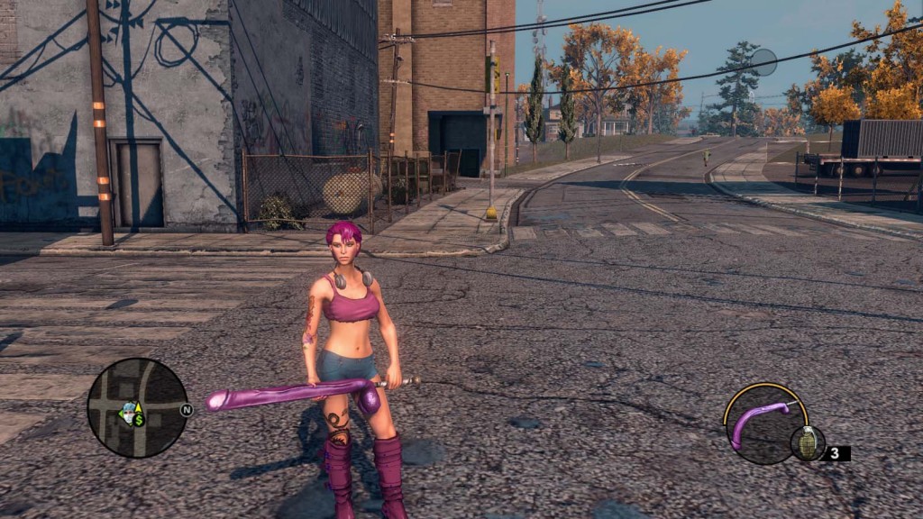 Saints row Purple Dildo Bat Weaspon